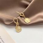 Knot Drop Earring Stud Earring - 1 Pair - Gold - One Size