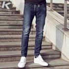 Slim-fit Striped Jeans