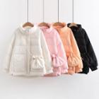 Set: Padded Jacket + Drawstring Bucket Bag