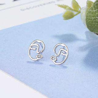 Alloy Face Earring