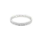 18k White Gold Ring Set With Diamond 9