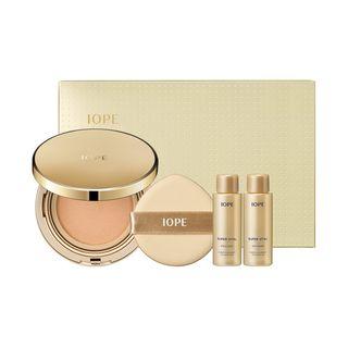 Iope - Super Vital Cream Pact Special Set - 3 Colors #23 Beige