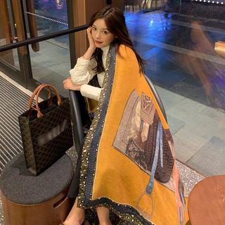 Printed Scarf 813 - As Shown In Figure - 180 X 90cm