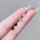 3 Pair Set : Rhinestone Earring
