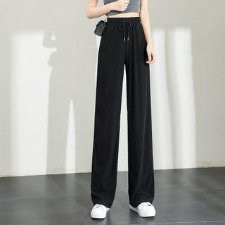 Drawstring Straight Leg Pants (various Designs )