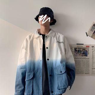 Gradient Button Jacket