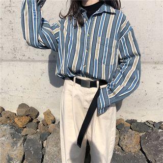 Stripe Shirt As Shown In Figure - One Size