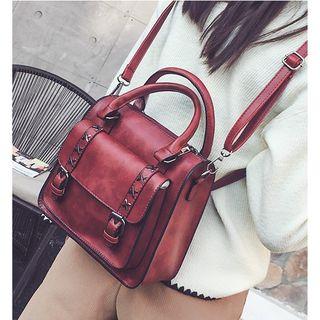 Cross Stud Convertible Crossbody Bag