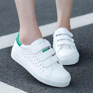 Perforated Velcro Sneakers