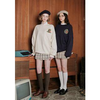 Ping Pong Club Embroidery Sweatshirt