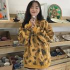 Pineapple Print Pullover