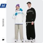Unisex Embroidered One-piece Sweatshirt