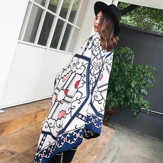 Print Shawl As Shown In Figure - 180cm X 100cm