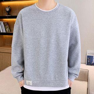 Plain Sweatshirt / Set