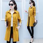 Perforated Trench Coat