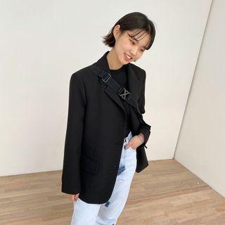 Basic Single-breasted Blazer