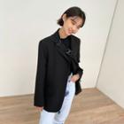 Basic Single-breasted Blazer