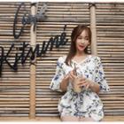 Floral-pattern Jumpsuit