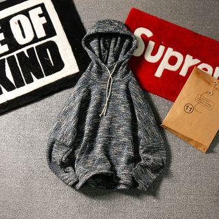 Melange Hooded Sweater