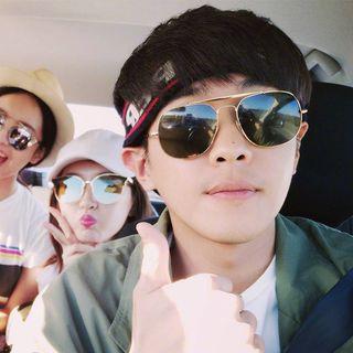 Matal Frame Double Bridge Sunglasses
