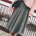 Accordion Knit Skirt