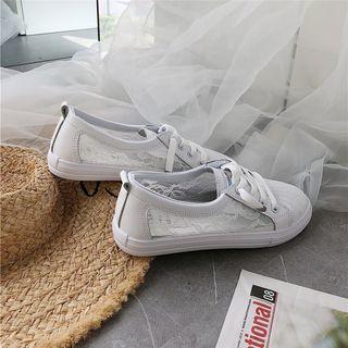 Lace-up Lace Sneakers