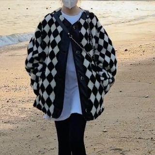 Argyle Single Breasted Jacket