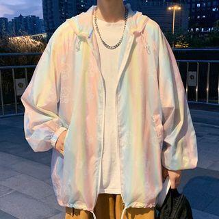Holographic Zip-up Hoodie