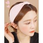 Knotted Wide Fabric Hair Band