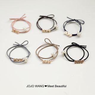 Faux Pearl Alloy 2019 Hair Tie