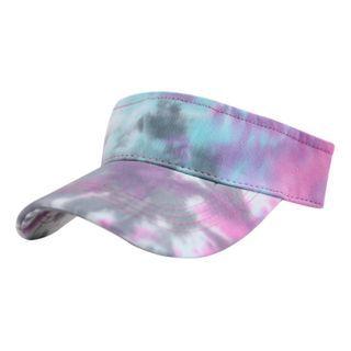 Tie-dyed Visor Hat