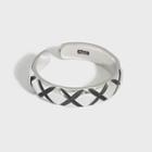 Sterling Silver Open Ring 1pc - Silver - 13