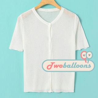 Short-sleeve Cardigan