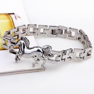 Horse Bracelet White - One Size