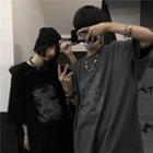 Couple Matching Short Sleeve Bear Print T-shirt