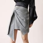 Mini Asymmetric Skirt