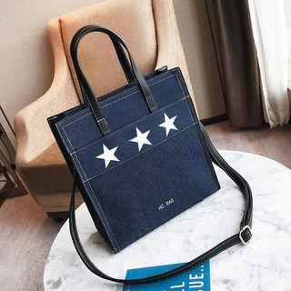 Star Canvas Tote Bag