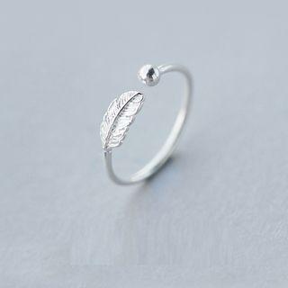 Alloy Leaf Open Ring As Shown In Figure - One Size