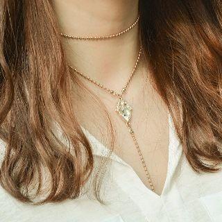 Jeweled Long Necklace
