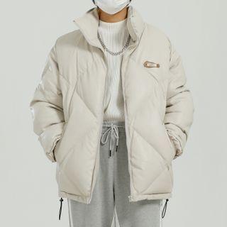 Long-sleeve High-neck Padded Jacket
