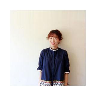 Floral Appliqu  Blouse