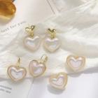 Heart Faux Pearl Alloy Earring (various Designs)