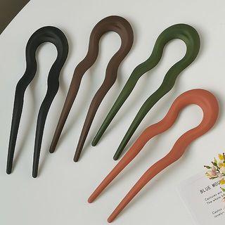 Wavy U Shape Resin Hair Stick