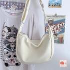 Plain Canvas Hobo Bag / Bag Charm / Set
