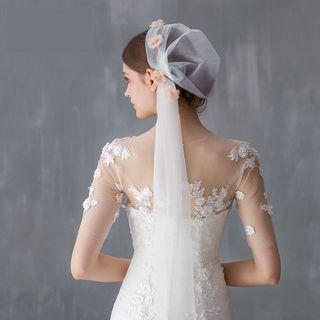 Flower Wedding Veil As Shown In Figure - One Size