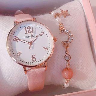 Fluorescence Strap Watch Box Set