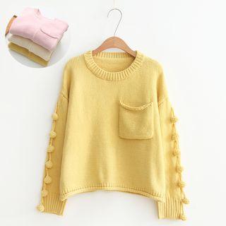 Ball Accent Sweater