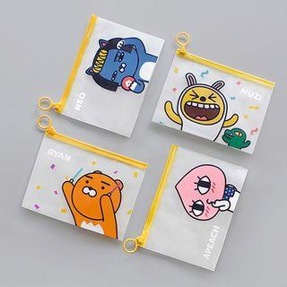 Cartoon Zip Pencil Bag
