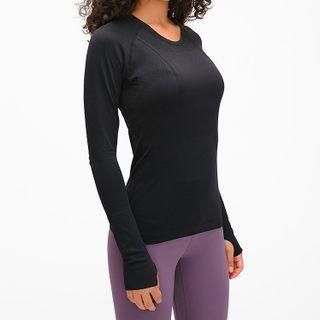 Long-sleeve Top / High Waist Leggings