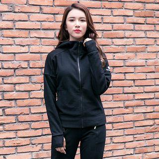 Hooded Zip-up Sports Jacket